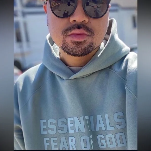 Essentials Fear of God Hoodie - Sycamore